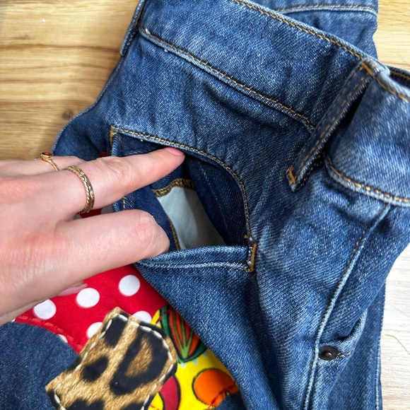 MOSCHINO couture M Denim shorts 8 short pockets loop new NWT - Picture 5 of 7